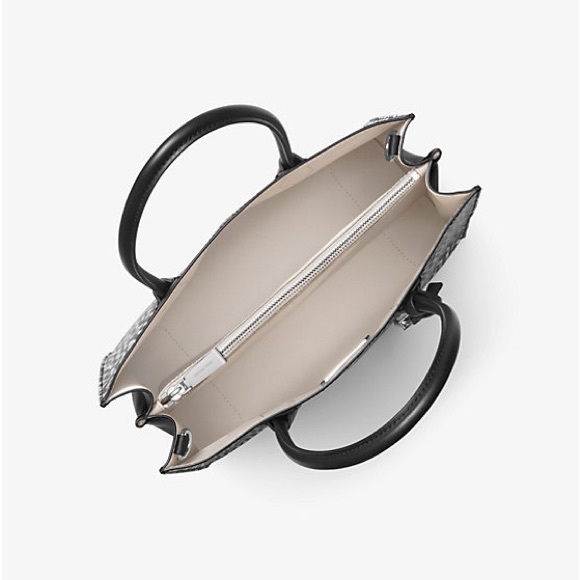 Mercer Leopard Leather Tote Bag - Picture 2 of 8